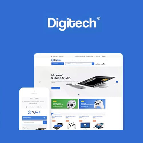 Digitech – Technology Theme for WooCommerce WordPress